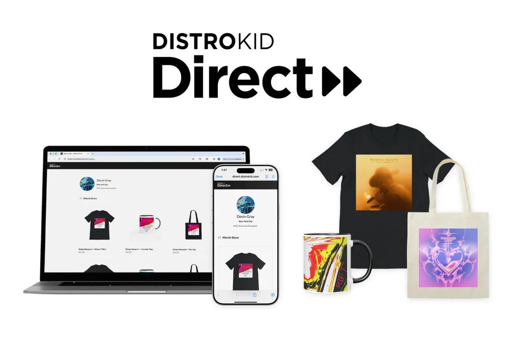 DistroKid Launches Direct-to-Fan Merch Service for Artists