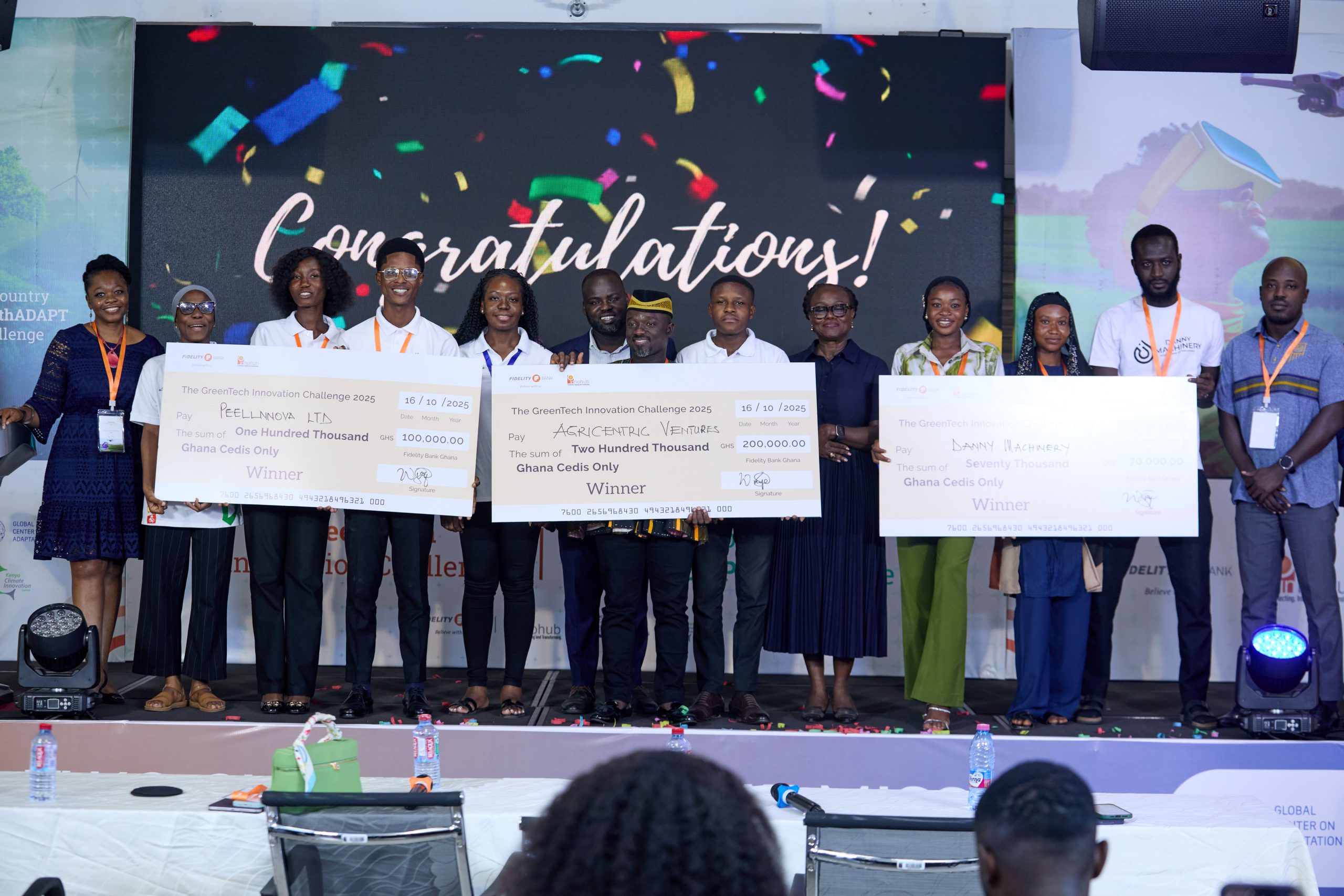 Fidelity Bank invests GH¢1million to scale 16 climate-smart enterprises in 2nd Edition of GreenTech Innovation Challenge