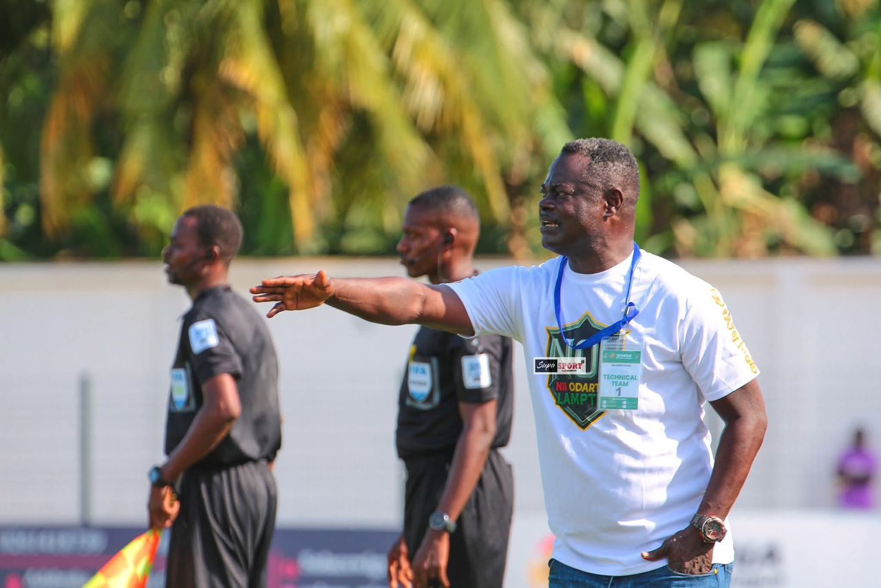Odartey Lamptey resigns as Eleven Wonders coach after winless run