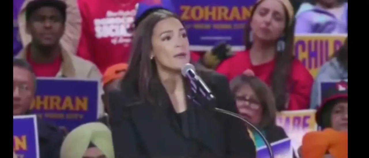 AOC Screams At Top Of Her Lungs, Panders To As Many Minority Groups As Possible In 38 Seconds