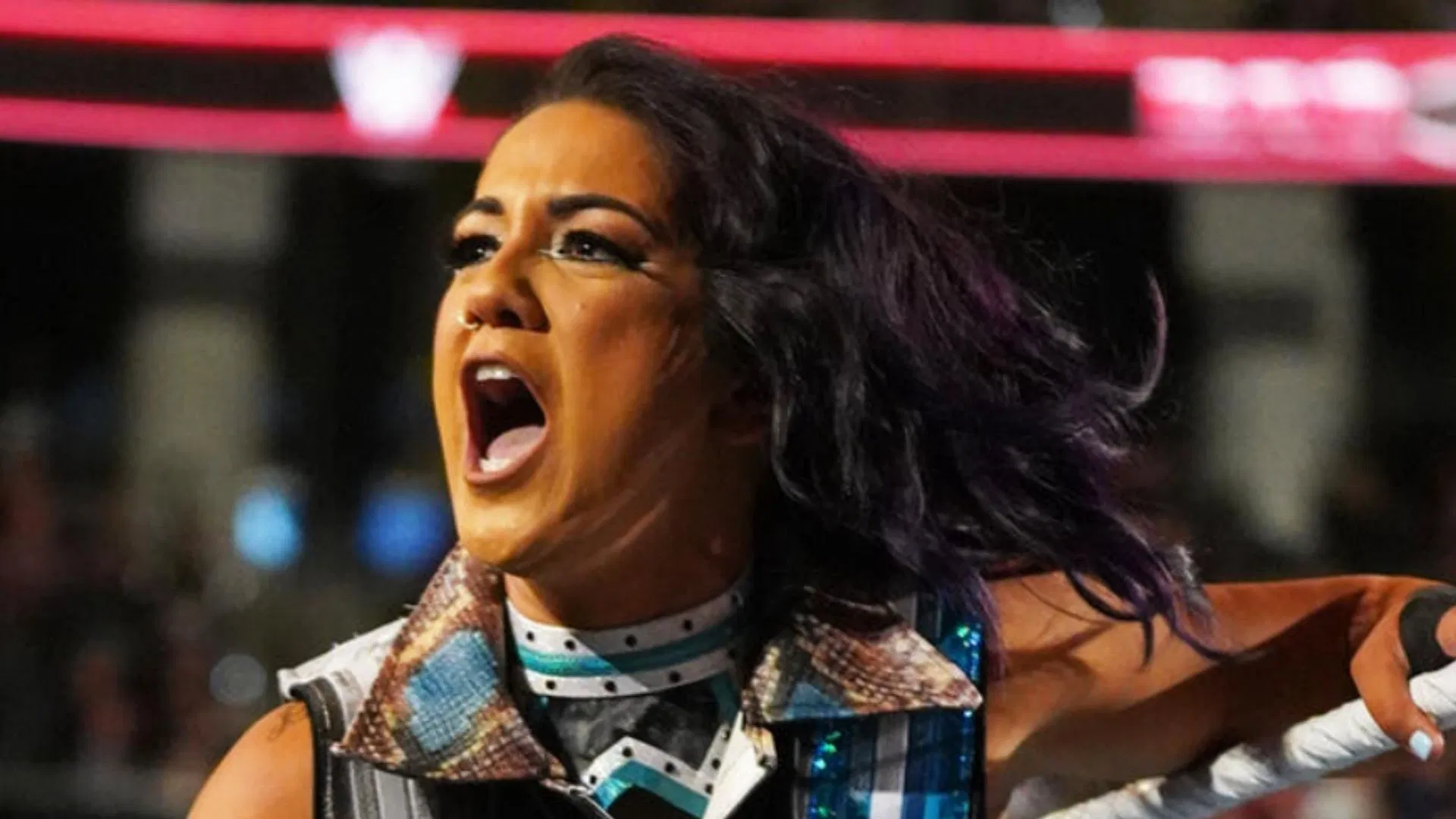 Current AEW champion sends a message after Bayley posts a picture with her