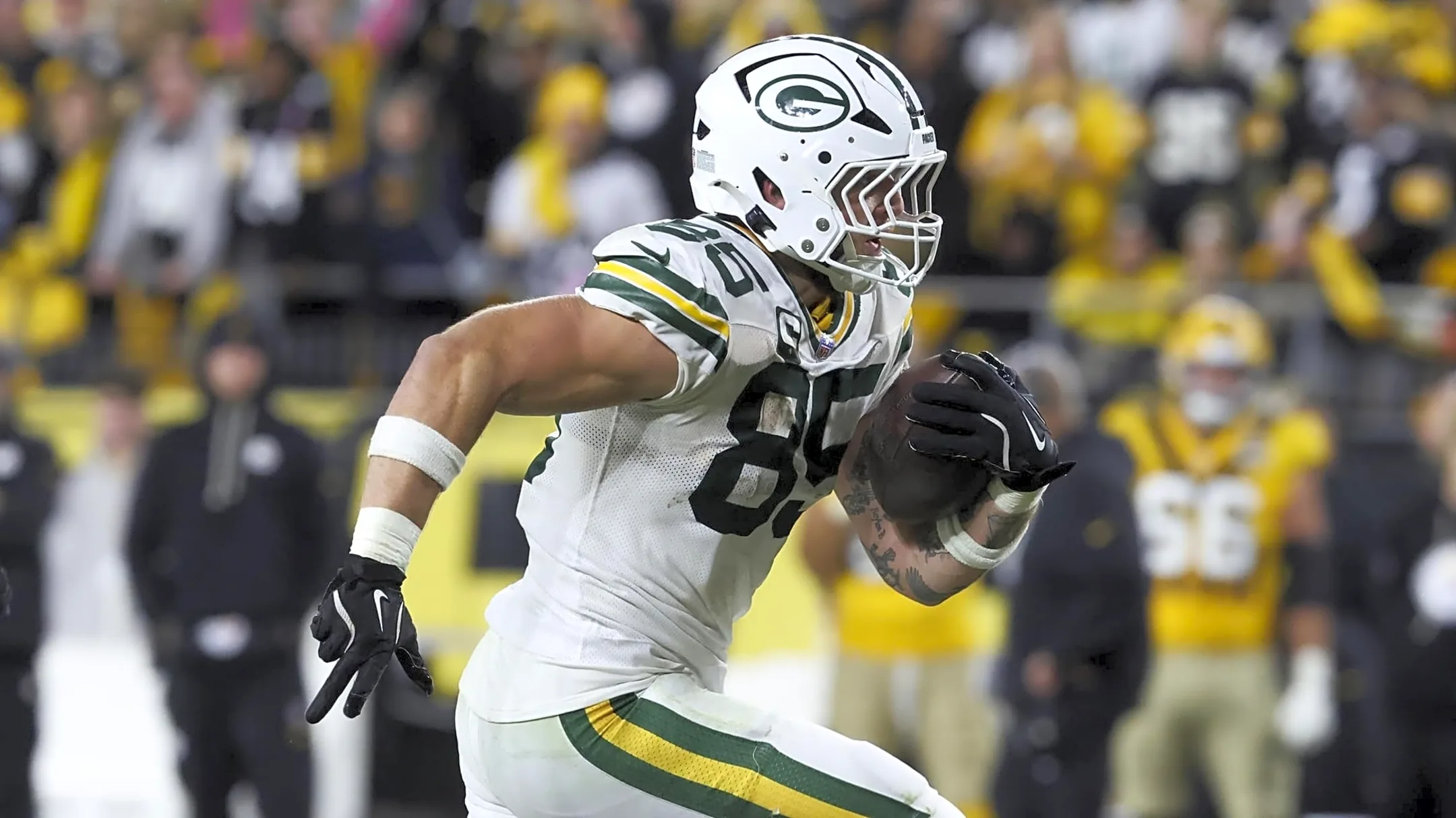 Packers’ Tucker Kraft reveals what new players say about Green Bay atmosphere