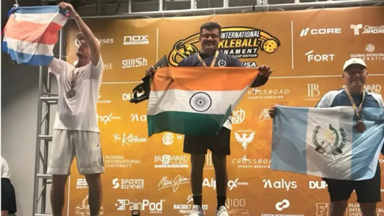 Nilesh Desai Proves Gold Has No Age Limit at Pickleball World Cup 2025