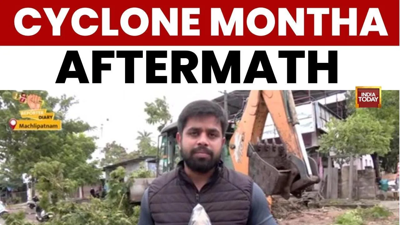 Cyclone Montha Aftermath: Restoration Underway in Storm-Hit Machilipatnam