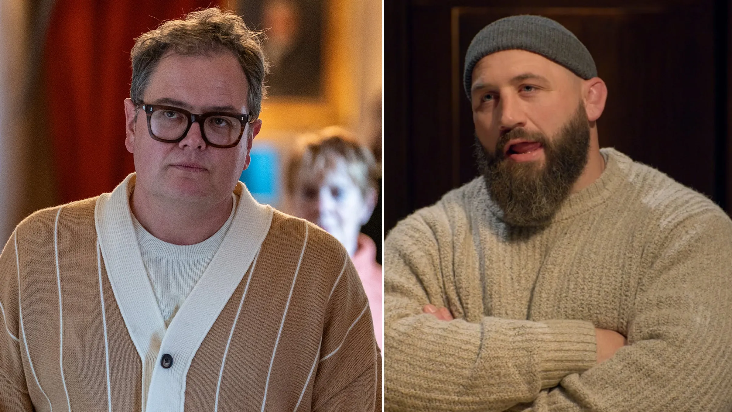 ‘Celebrity Traitors star Alan Carr’s anger towards Joe Marler could be real’