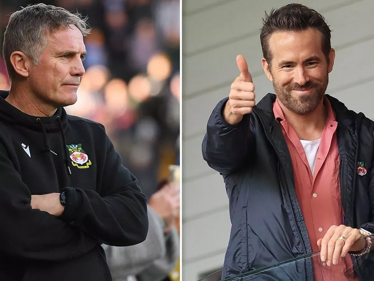 Ryan Reynolds made to follow strict celebrity rule as Wrexham coach puts his foot down