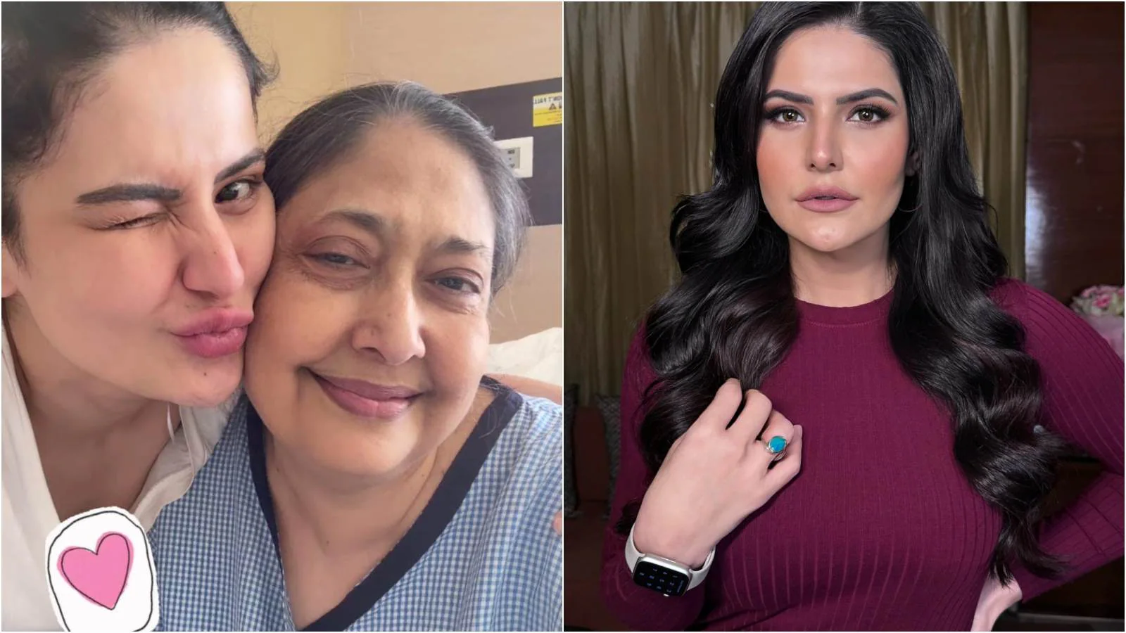 Zareen Khan Shares Update About Her Mother’s Health: ‘Taking Her Home From The Hospital’