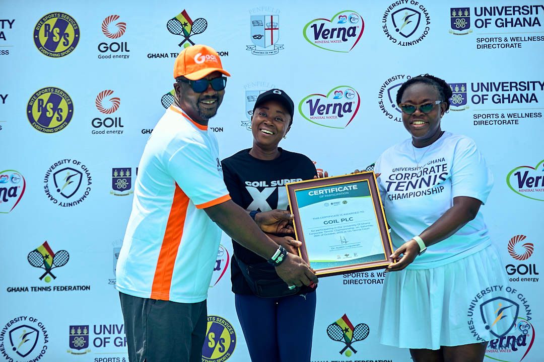GOIL impresses at 2025 UG Corporate Tennis Championship