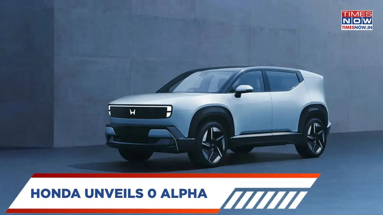 Honda Unveils 0 Alpha Electric SUV For India - Will Rival Curvv EV, BE 6, eVitara