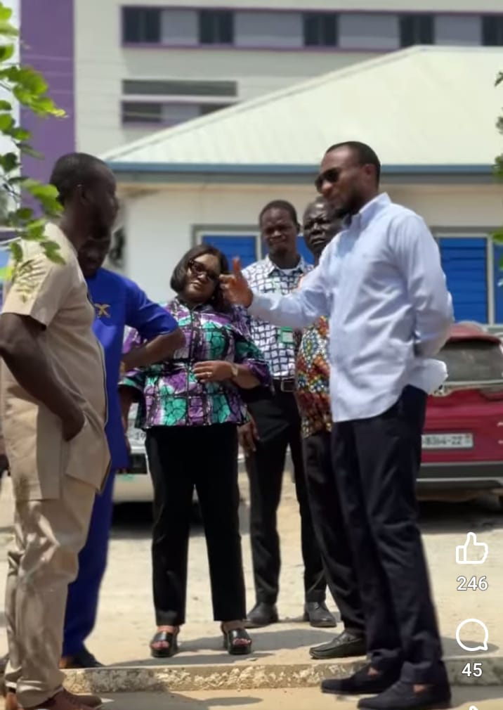 MP Jerry Ahmed Shaib Visits Weija-Gbawe Municipal Hospital, Settles Medical Bills for Patients