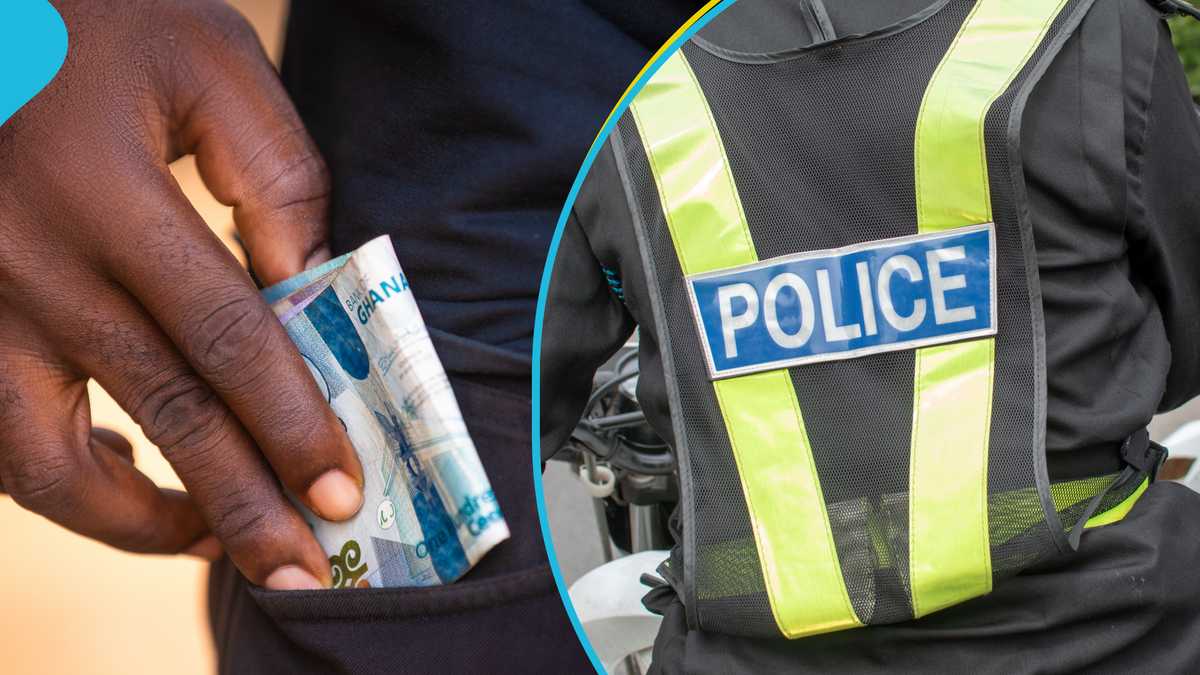 Ghana Police Corruption: Officers caught on camera soliciting bribes at Sampa