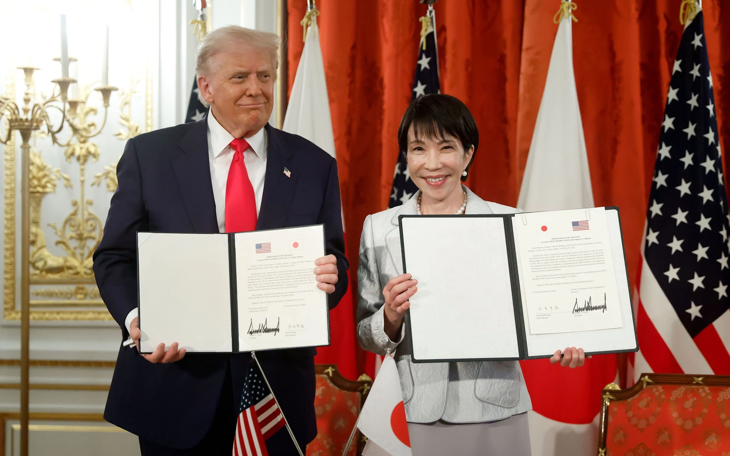 Trump signs rare earth minerals deal with Japan