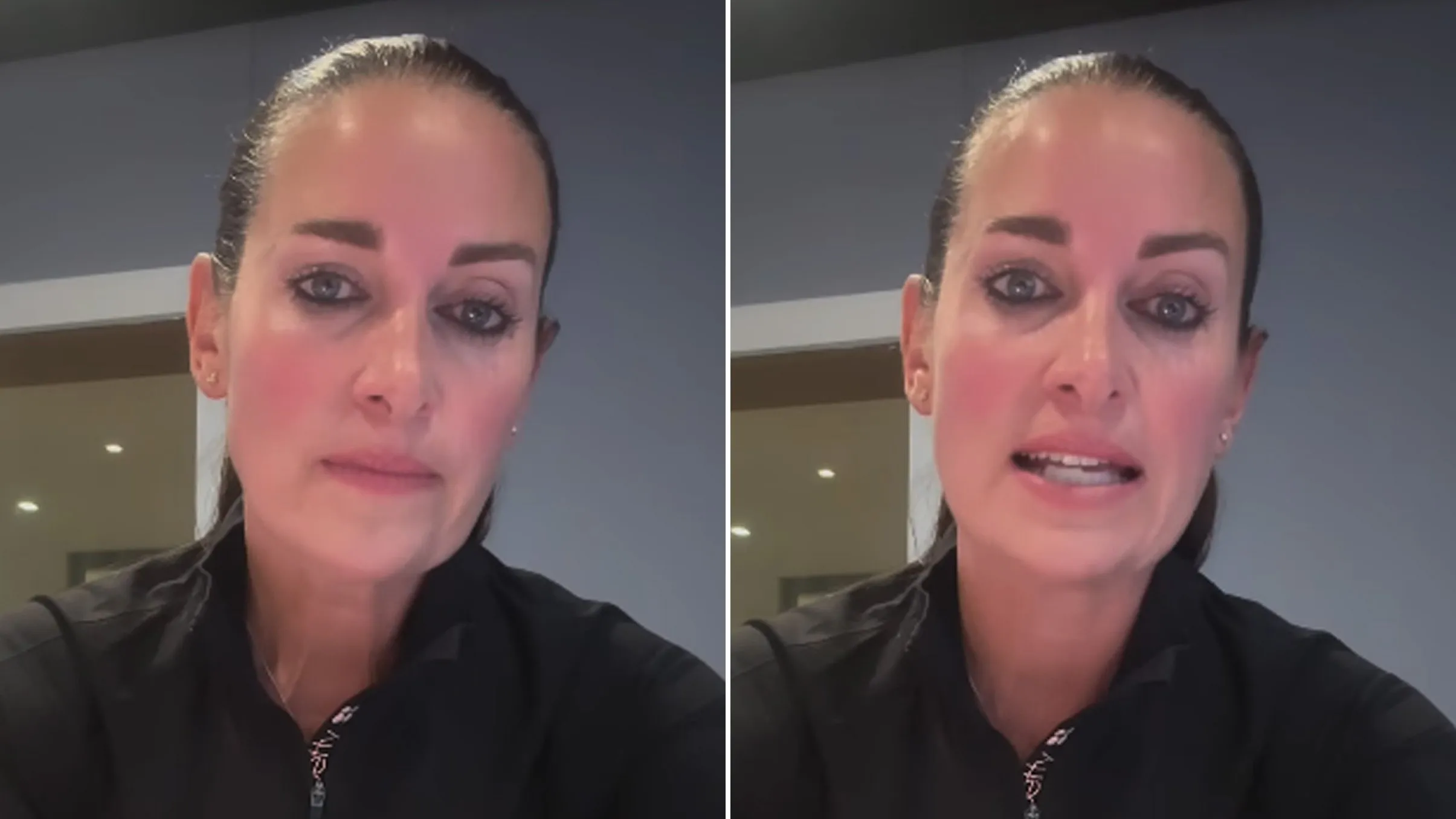 Kirsty Gallacher tearily reveals stranger ‘assaulted’ her in central London