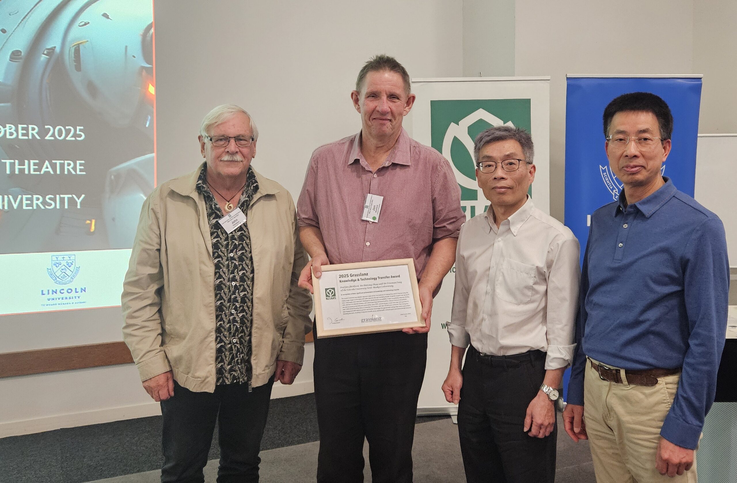 Decades of genetic research honoured