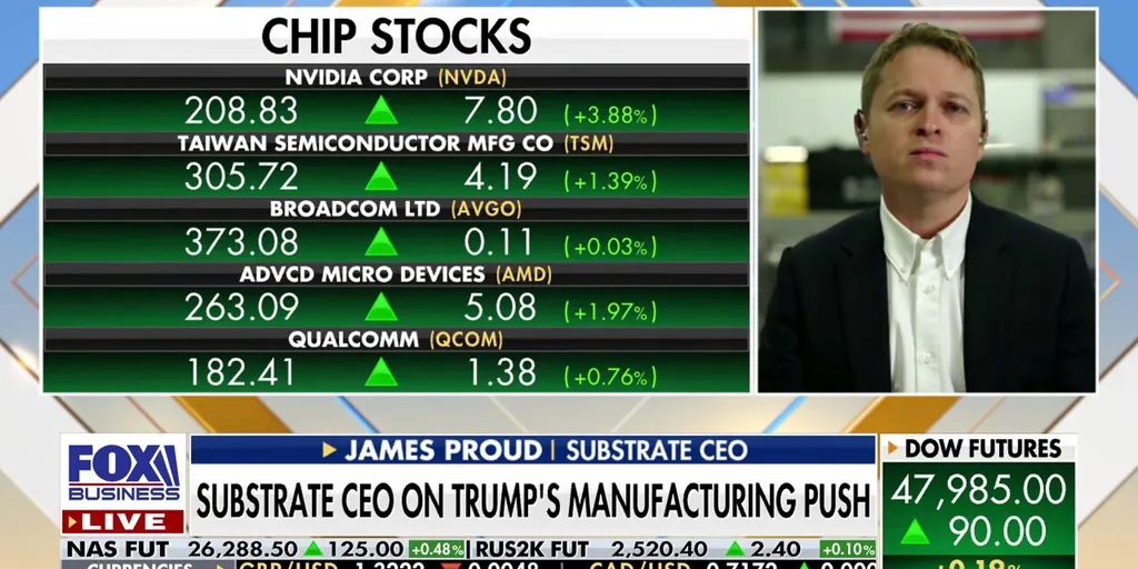 Substrate CEO reveals plans to expand US chip manufacturing: 'This is the time to build'