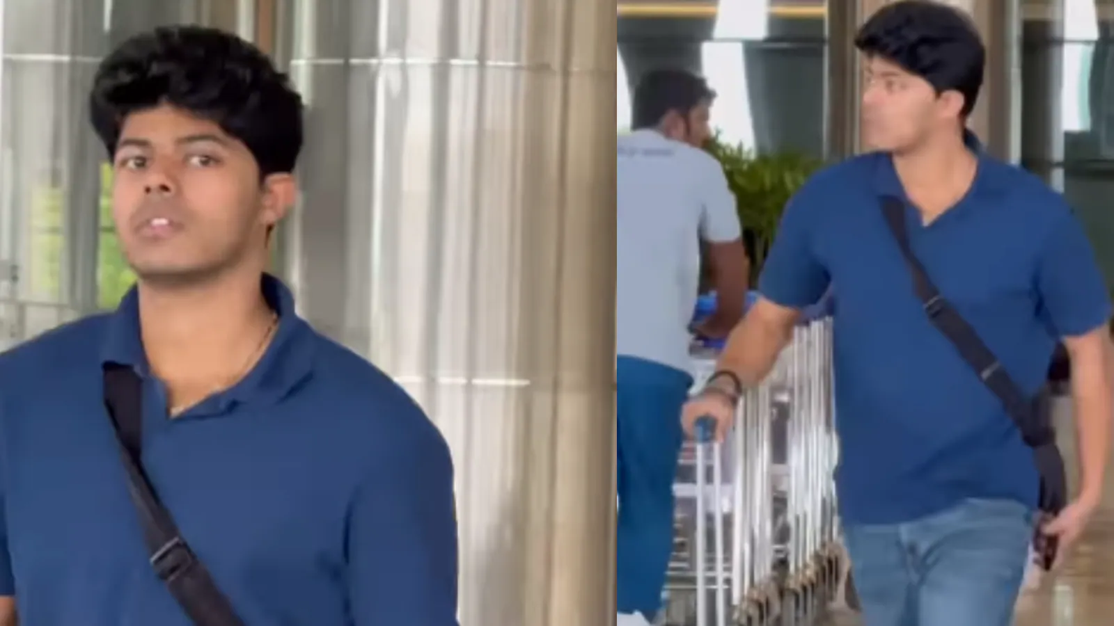 Thalapathy Vijay’s Son Jason Sanjay Makes Rare Solo Appearance At Hyderabad Airport