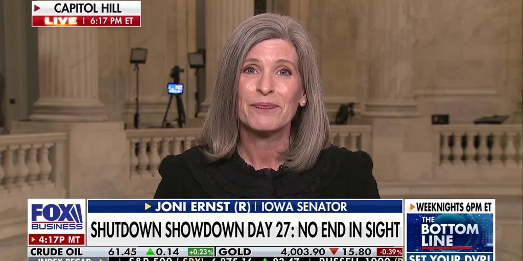 We need to reopen the government now: Sen. Joni Ernst