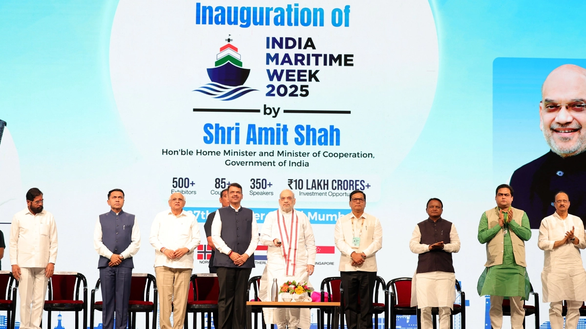Union Home Minister Amit Shah Inaugurates ‘India Maritime Week 2025’ in Mumbai