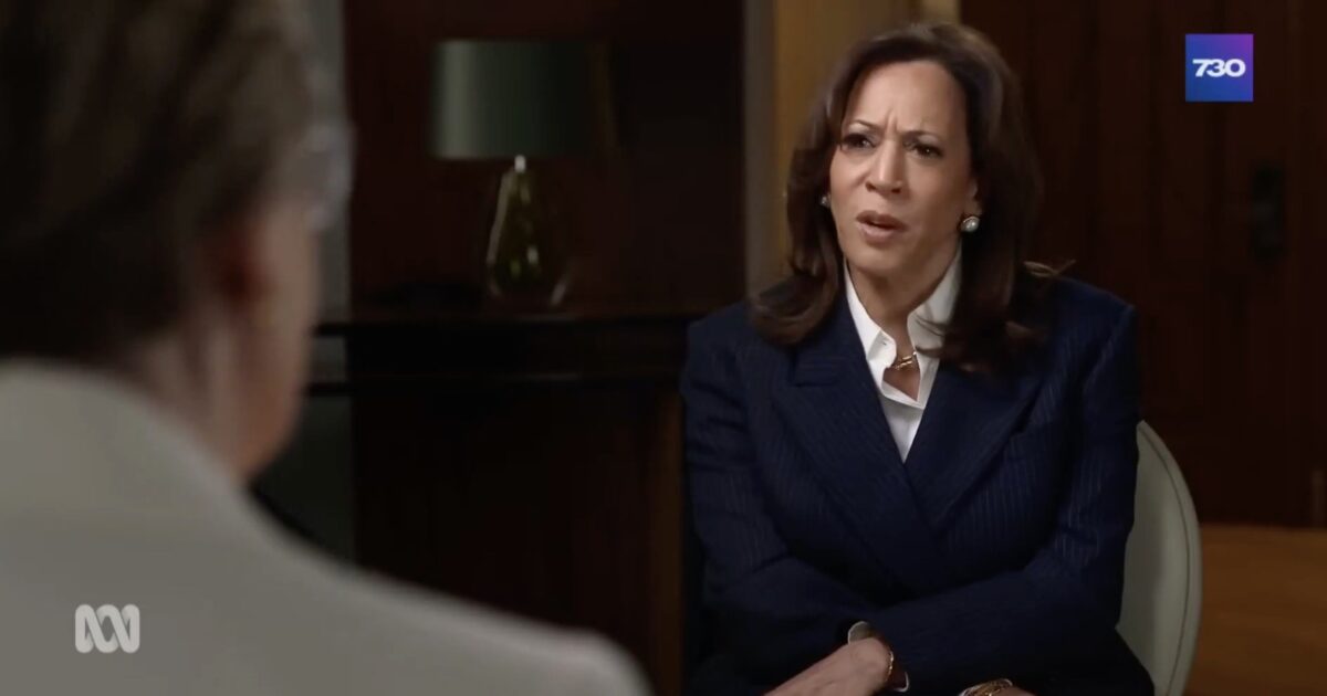 That Is a World-Class Pivot — Kamala Harris Gets Absolutely Grilled and Called Out for Dodging Biden's Obvious Mental Decline in Cringe-Worthy Word Salad Interview