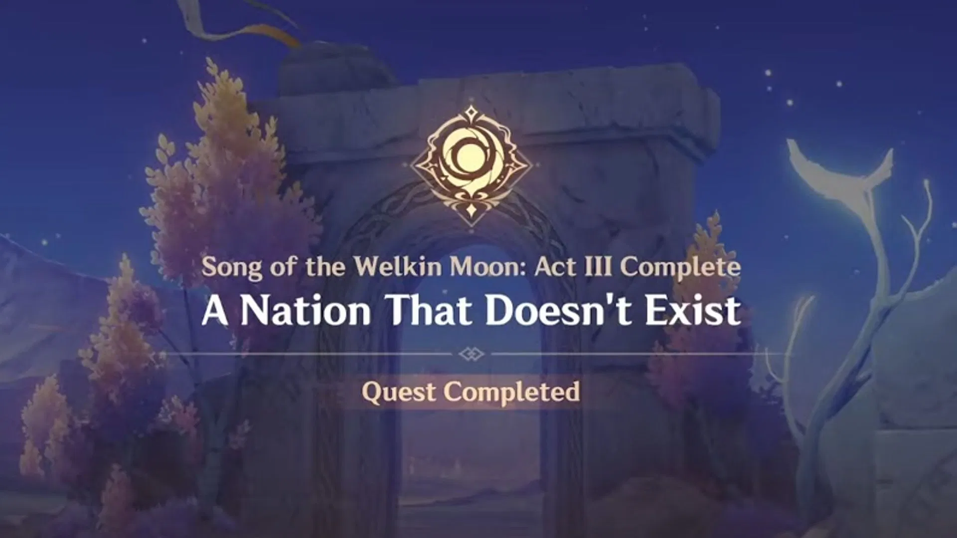 Genshin Impact Luna II Archon Quest Act III "A Nation That Doesn't Exist" recap