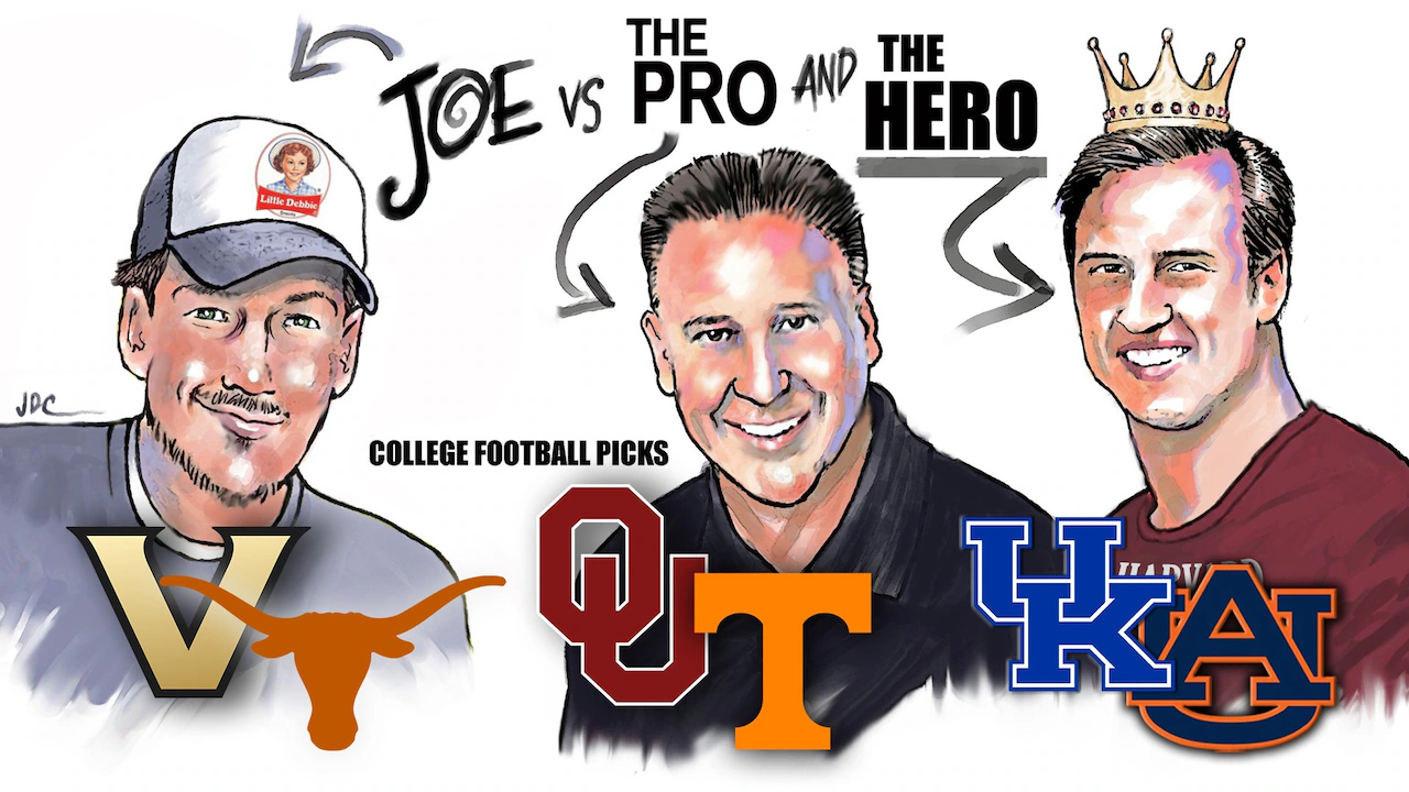 Week 10 picks are in for Joe vs. the Pro and the Hero