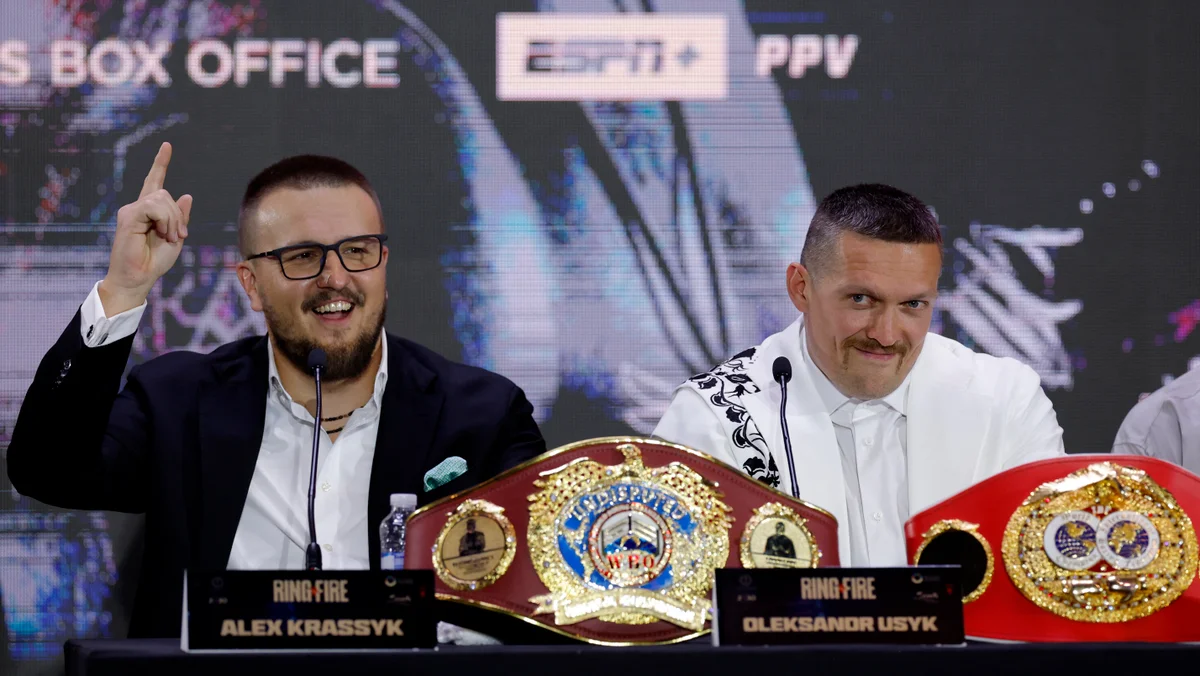 Oleksandr Usyk’s former promoter says Fabio Wardley fight ‘makes no sense’
