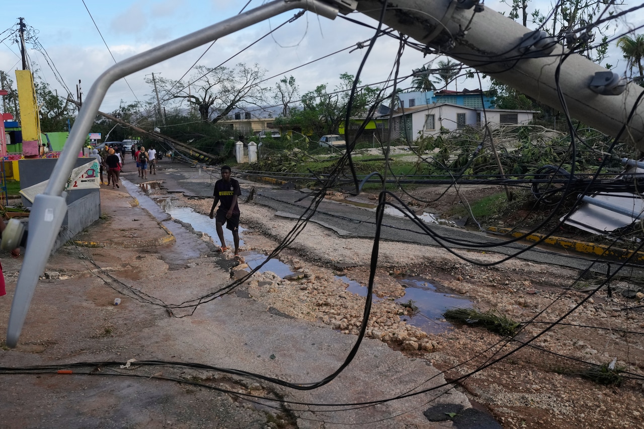 Hurricane Melissa kills dozens in trail of destruction across Cuba, Haiti and Jamaica