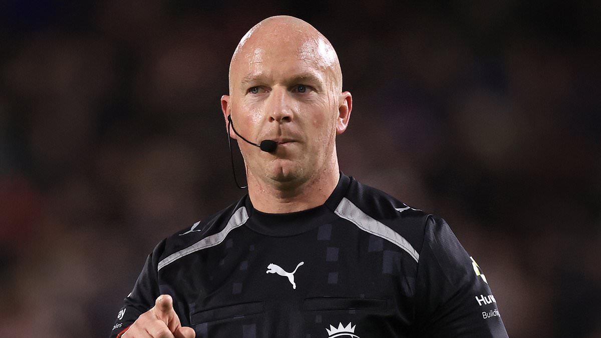 Tale of two refs! Liverpool second half at Brentford is delayed as injured Simon Hooper has to be REPLACED