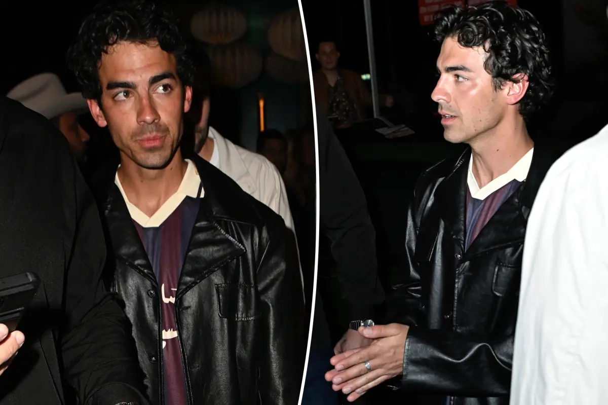 Joe Jonas cozies up to mystery woman at Bad Bunny’s private party in Miami