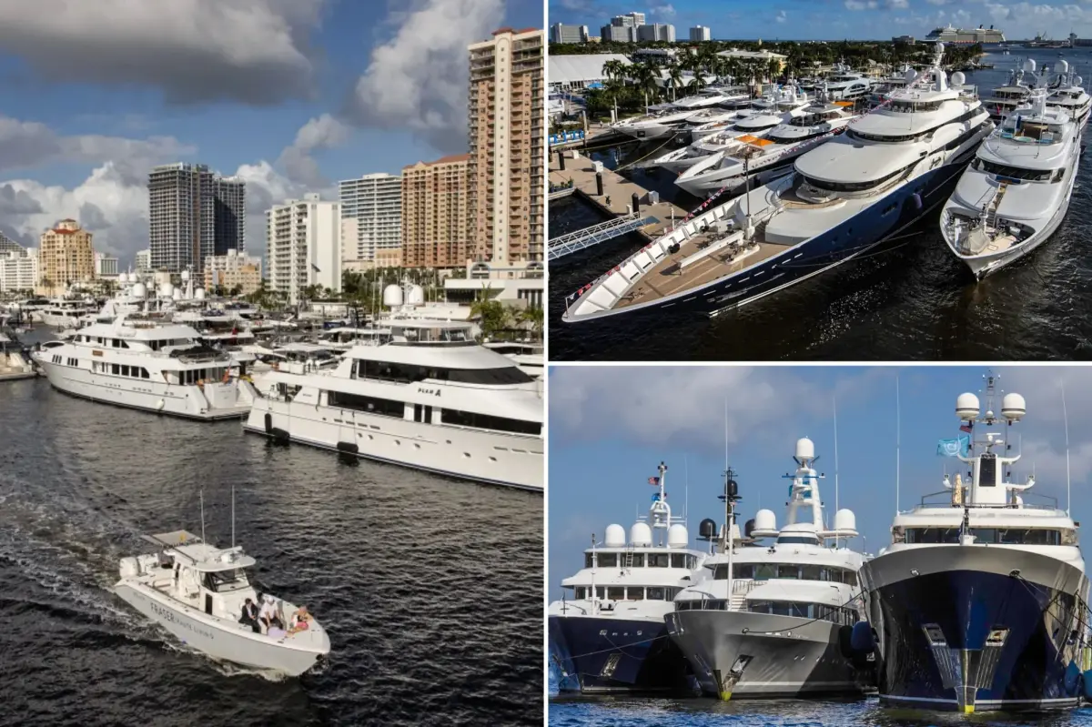 Inside the annual Fort Lauderdale International Boat Show