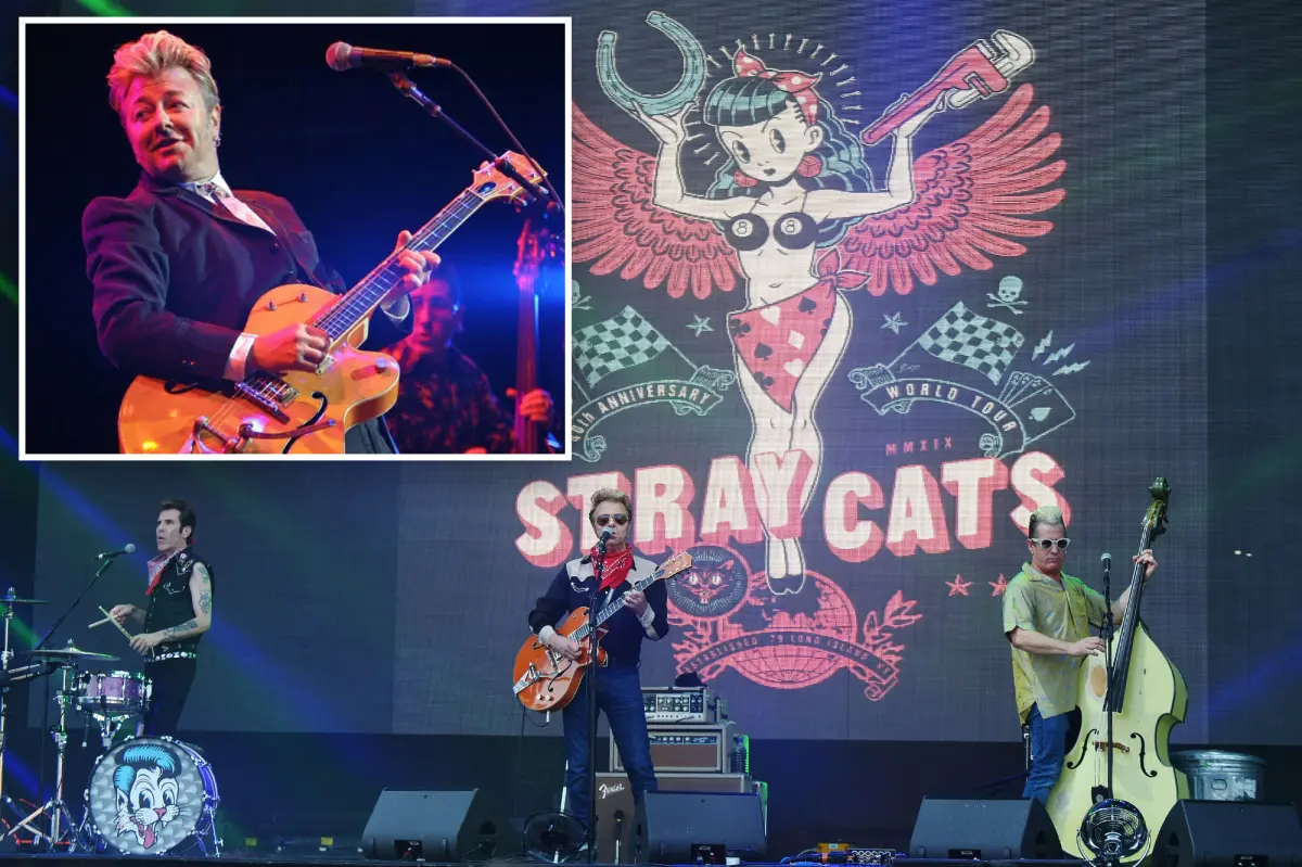 Stray Cats cancel US tour as Brian Setzer battles 'serious illness'