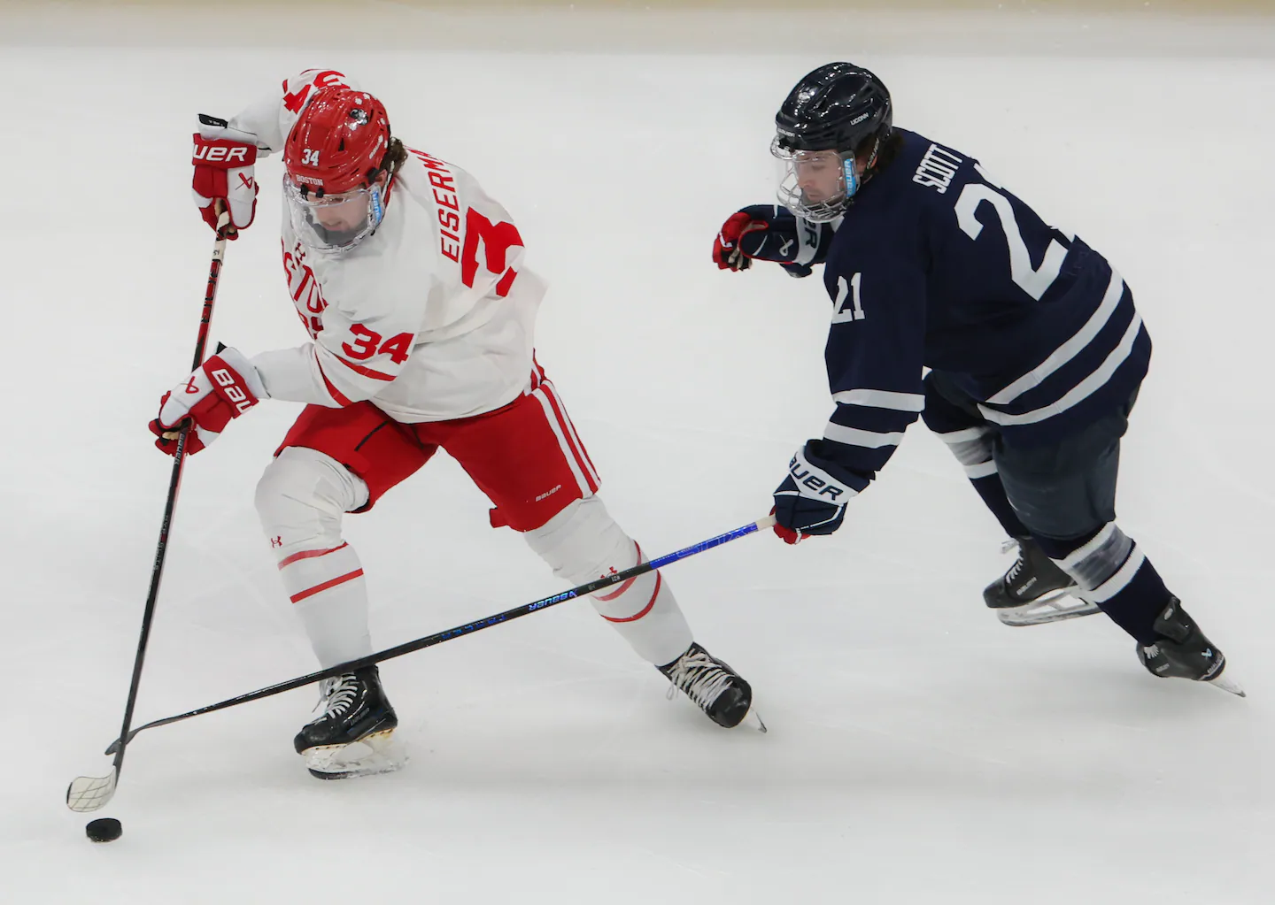 BU's Cole Eiserman not seriously hurt