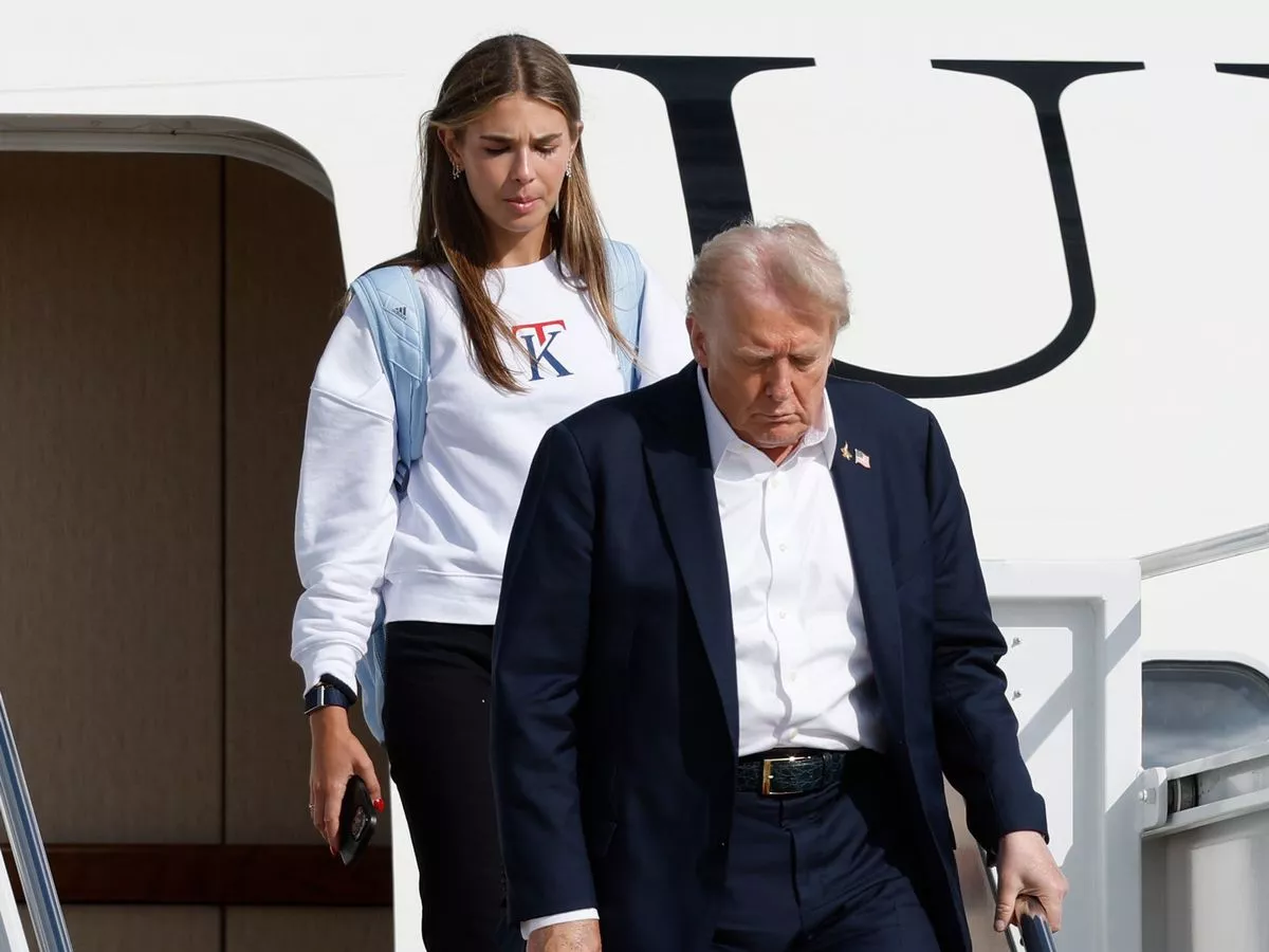 Donald Trump's granddaughter Kai makes announcement after £2.5m LPGA Tour green light