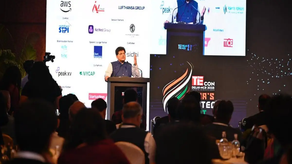 Piyush Goyal Urges India to Reduce Foreign Dependence, Drive Deeptech Innovation
