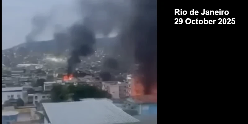 Narco Terrorist Street War Erupts in COP30 Host Country