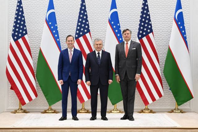 President of Uzbekistan Meets U.S. Delegation - UzDaily.uz