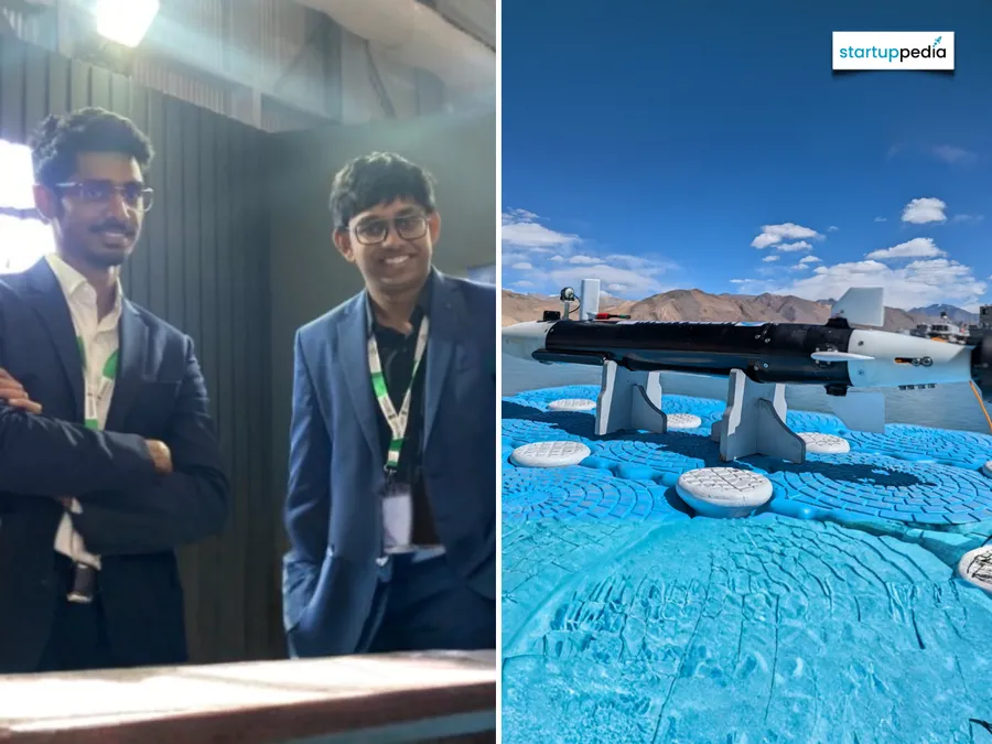 These 2 engineers launched a deep-tech startup that makes indigenous underwater drones as an answer to Chinese activity in Indian Ocean