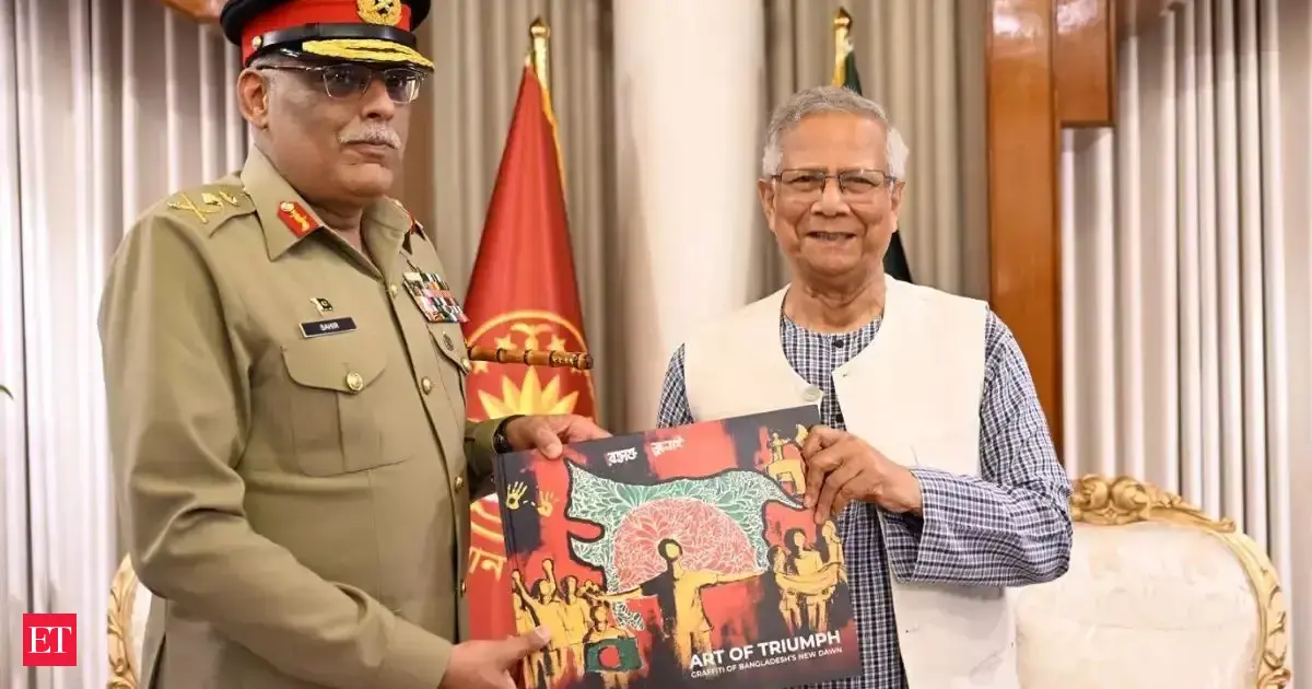 Muhammad Yunus sparks anti-India row again, gifts a map showing Northeast India in 'Greater Bangladesh' to Pakistani general