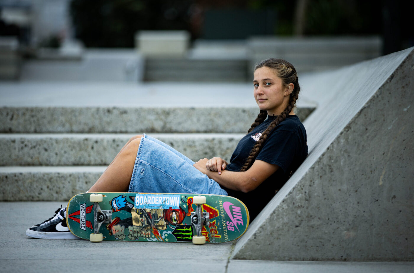 Skater’s skills steadily increase her global reach