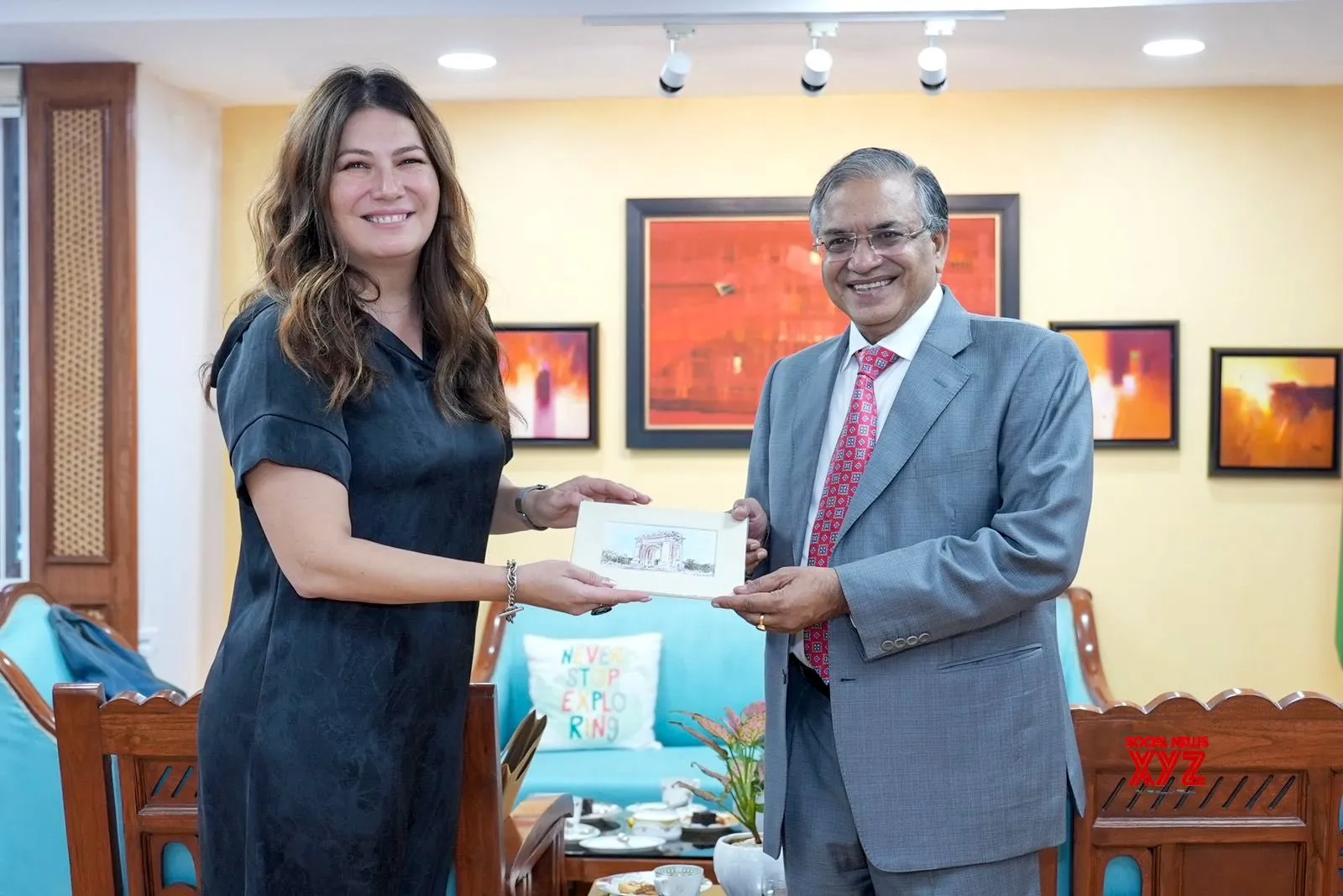 New Delhi: Romanian Ambassador meets Chief Election Commissioner – #Gallery