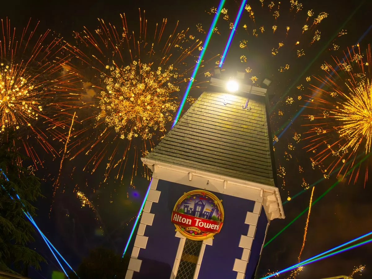 Alton Towers unveils 'ambitious' firework plans for Bonfire Night 2025