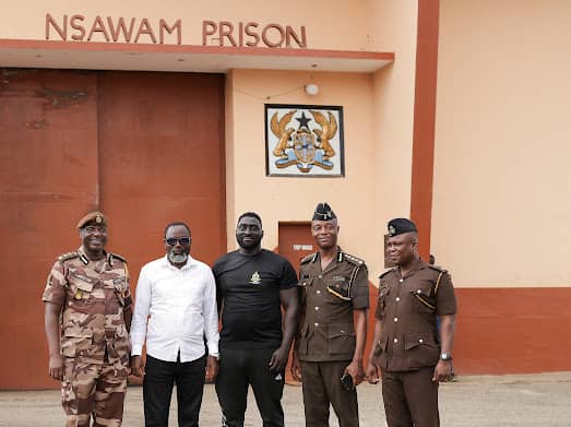 Armwrestling: GAF storms Nsawam Prisons with Prison Battle championship