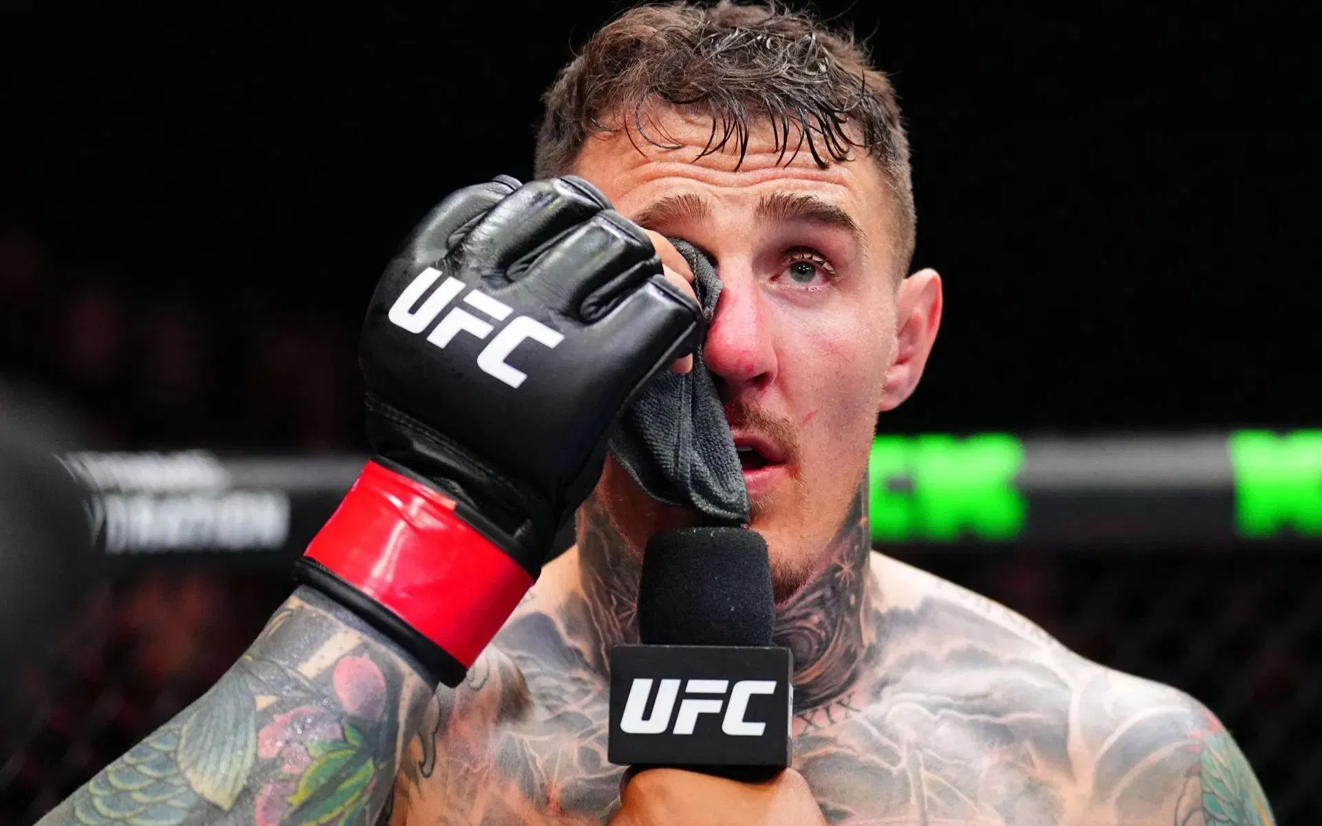 “I didn’t do the f**king poke” - Tom Aspinall slams booing fans amid an anticlimactic ending to UFC 321