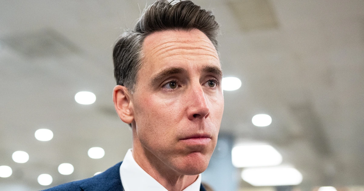 The yawning gap between Josh Hawley’s op-eds and his Senate record