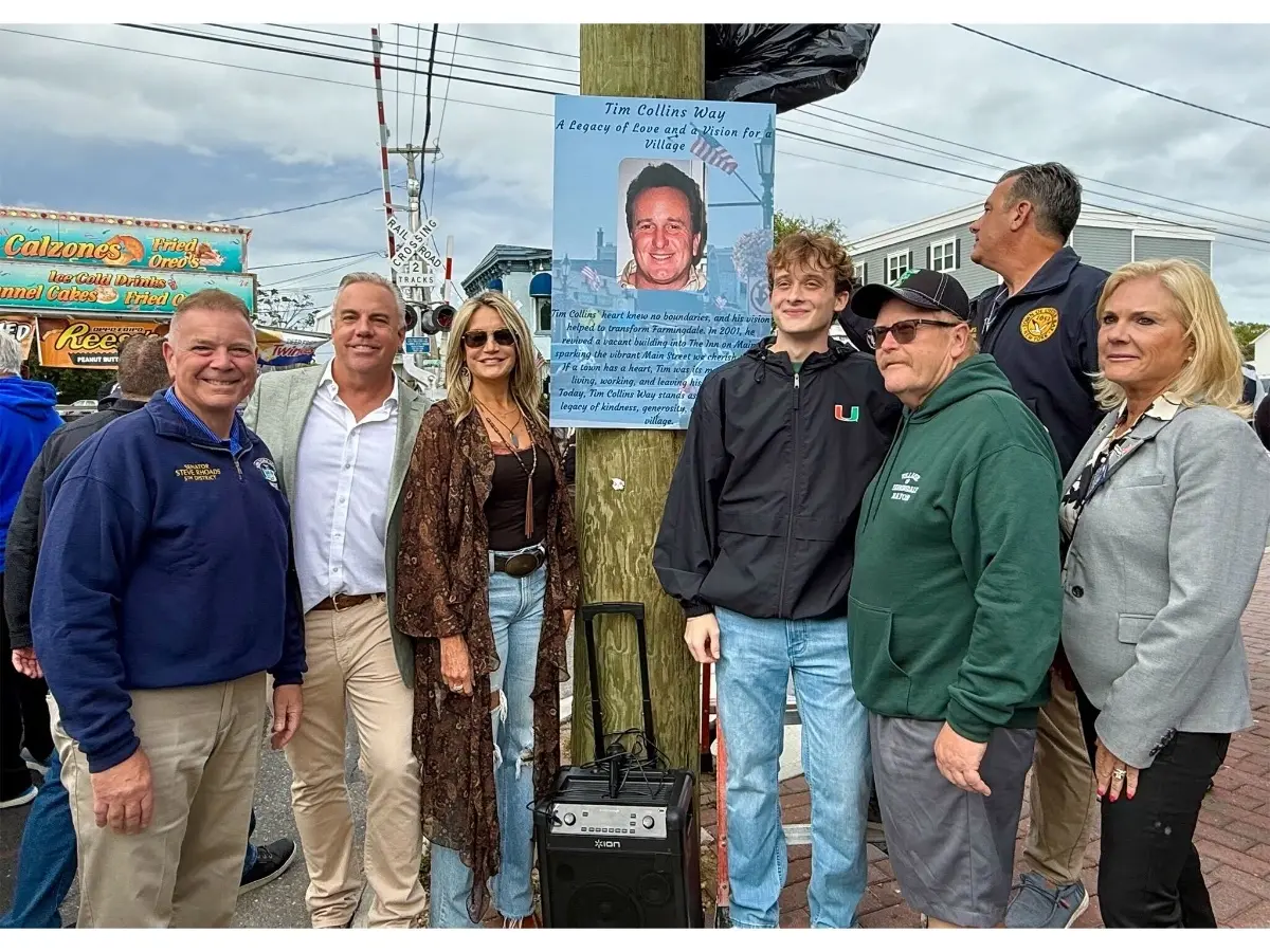 Farmingdale Village Honors Tim Collins With Street Naming; Friends Share About His Lasting Legacy