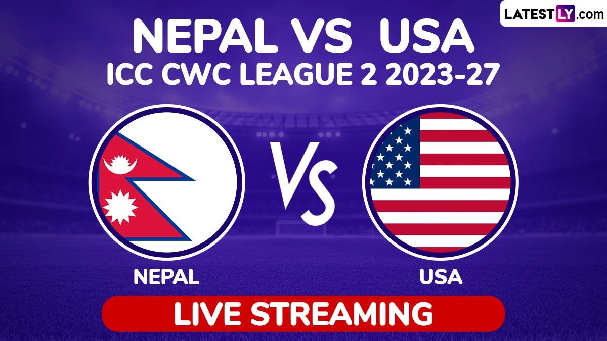 Nepal vs United States of America ICC Men’s Cricket World Cup League 2 Free Live Streaming Online: How To Watch NEP vs USA ICC CWC League 2 ODI Cricket Match Live Telecast on TV?