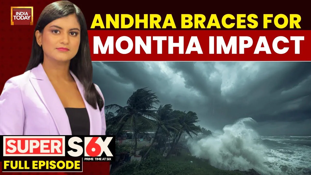 Cyclone Fury Unleashed: Michaung Batters Coast, States On Red Alert