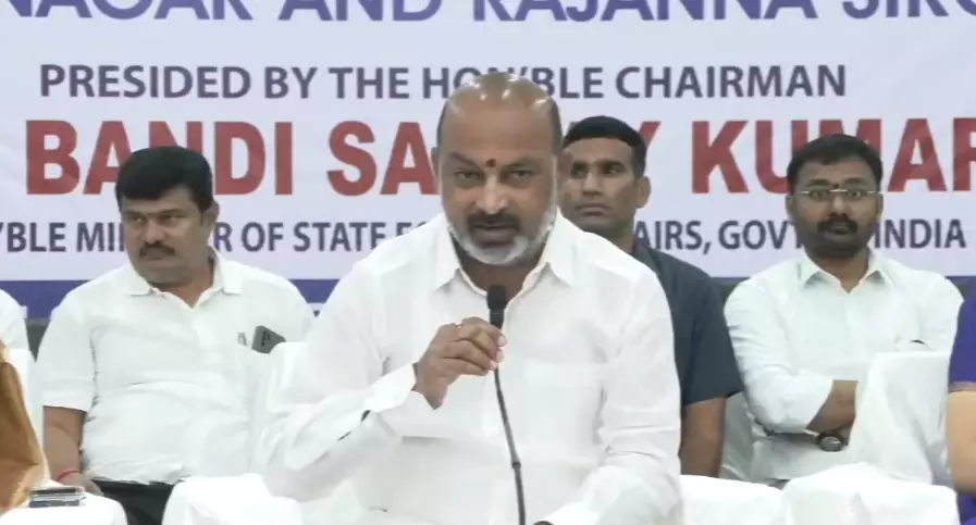 Bandi Seeks Action on Negligent Officials in Karimnagar Review Meet