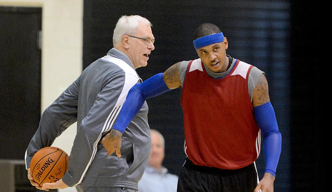 Phil Jackson revisits Knicks fallout, blames 'busted' bond with Carmelo Anthony