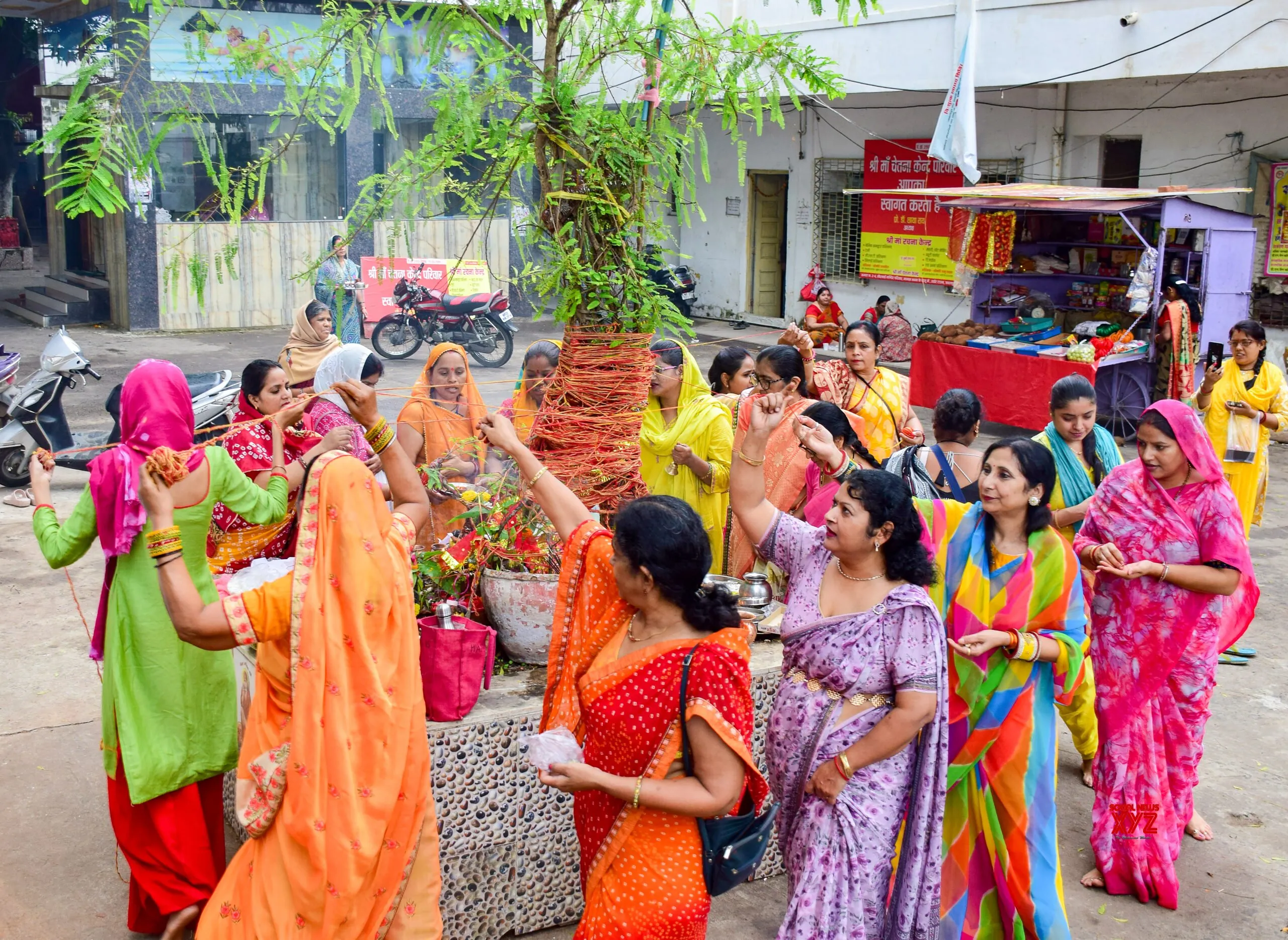 Women Perform Amla Navami Rituals in Jabalpur #Gallery